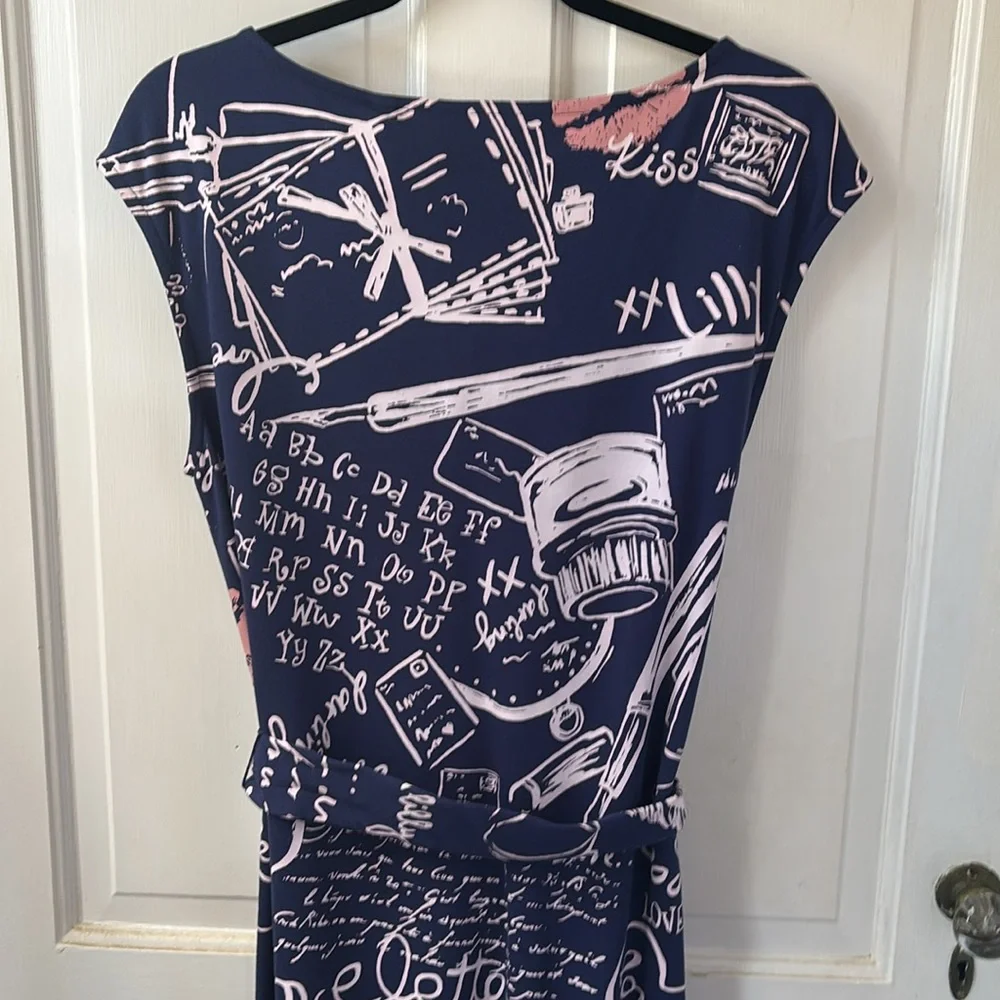 Lilly Pulitzer Jolie Dress Love Letters Sealed With a Kiss Print - Picture 6 of 13